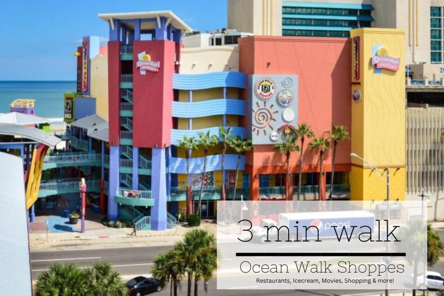 14Th Floor 2 Bedroom Resort Condo Direct Oceanfront Wyndham Ocean Walk Resort Daytona Beach 1401 Exterior photo