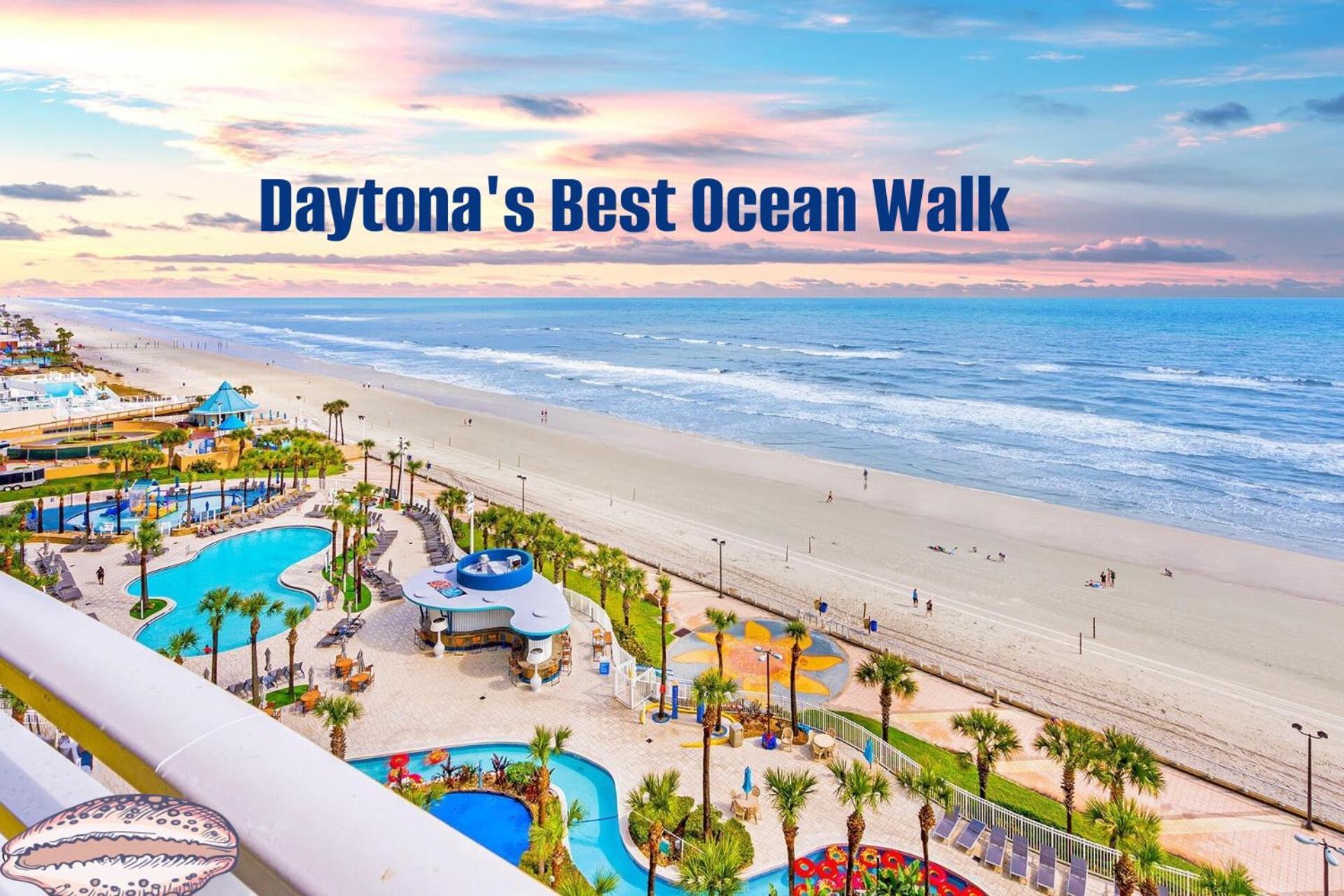 14Th Floor 2 Bedroom Resort Condo Direct Oceanfront Wyndham Ocean Walk Resort Daytona Beach 1401 Exterior photo