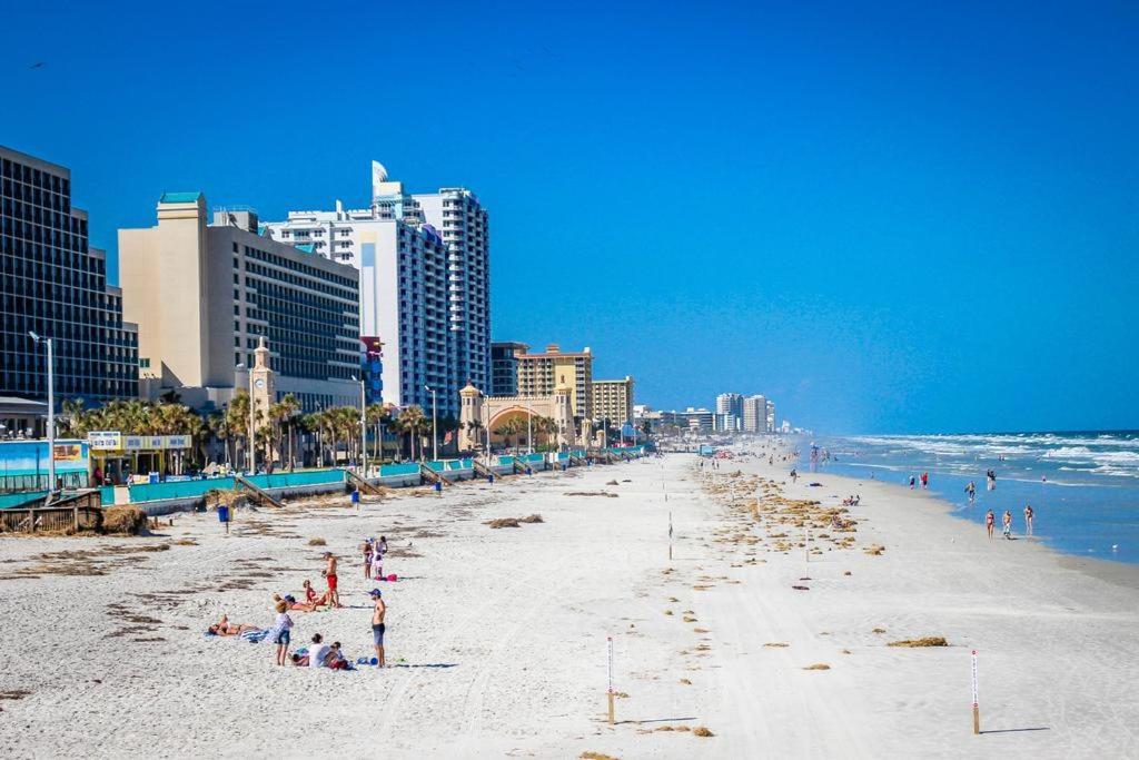 14Th Floor 2 Bedroom Resort Condo Direct Oceanfront Wyndham Ocean Walk Resort Daytona Beach 1401 Exterior photo